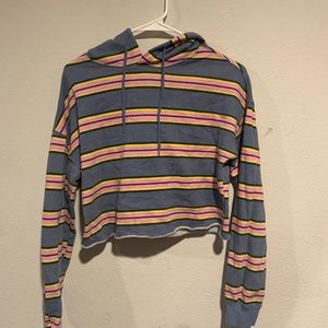 Crop top hoodie
